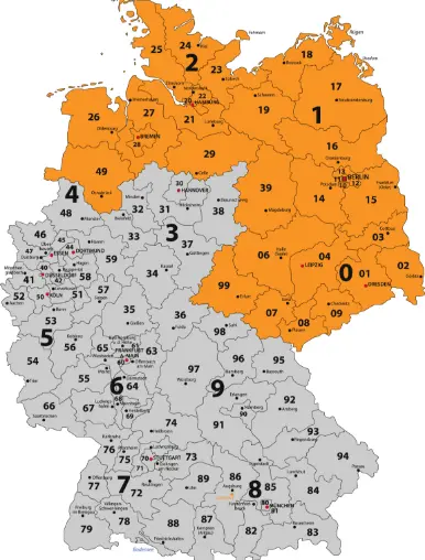 Team Nordost map